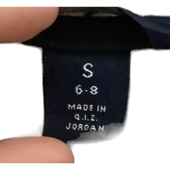 Lands' End ThermaCheck Fleece Argyle Pullover Sweatshirt Women Small 1/4 Zip - Picture 4 of 9